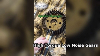 ชุดเกียร์เอียงเกลียวความแม่นยำสูง