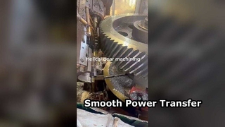 เฟืองเกลียวผลิตขึ้นมาได้อย่างไร?