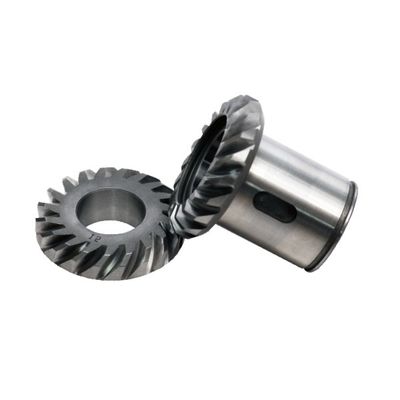 2 มิลลิเมตร 2.3 มิลลิเมตร 5 มิลลิเมตร 8 มิลลิเมตร Spiral Bevel Pinion Gear ปรับแต่งสําหรับชิ้นส่วนเครื่องมือเครื่องจักร