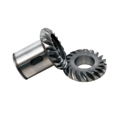 2 มิลลิเมตร 2.3 มิลลิเมตร 5 มิลลิเมตร 8 มิลลิเมตร Spiral Bevel Pinion Gear ปรับแต่งสําหรับชิ้นส่วนเครื่องมือเครื่องจักร