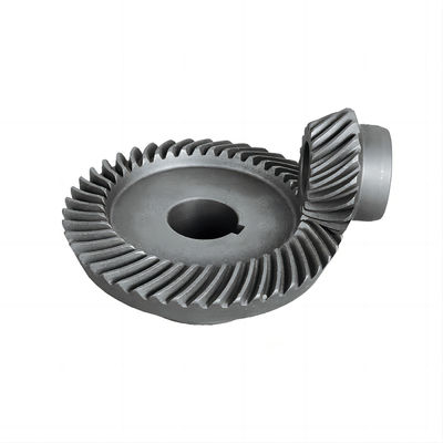 สายกลม Bevel Gear ความละเอียดสูง เสียงต่ํา ช่องว่างเล็กสําหรับเครื่องมือพลังงาน