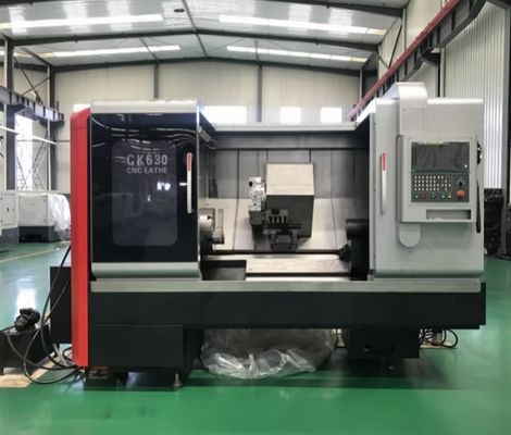 ความแม่นยําหันเตียง Lathe เครื่อง CNC เครื่องยางหมุนศูนย์ Milling ท่ามกลาง ความเร็วสูง
