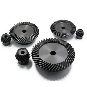 โมดูลขนาดใหญ่สไพรอัล Bevel Gear คุณภาพสูง Forging วงล้อมงกุฎขนาดใหญ่ Pinion ผู้ผลิตมืออาชีพ