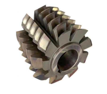 เครื่องตัดฮอบ HSS คาร์ไบด์ฮอบบิ้ง เครื่องตัดฮอบบิ้ง Gear สําหรับเครื่องตัดฮอบบิ้ง CNC
