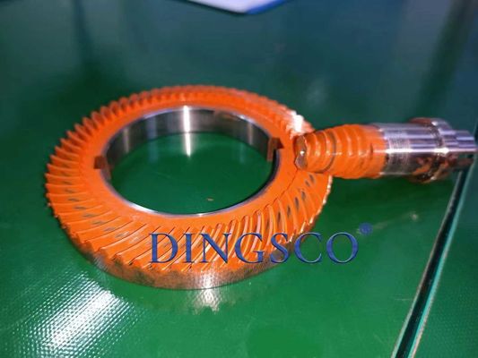 Hypoid Gear Set วงล้อเบเวลและปิเนียมสําหรับกล่องเกียร์ Acuator Rotary ขอบ