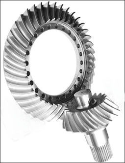 อัคเซลกล่องบานมุม Bevel Gear ประสิทธิภาพสูงและทนทานสําหรับรถเหมือง