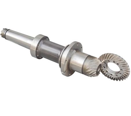 เครื่องขนส่ง K Series ความแม่นยําสูง แบบการติดตั้ง Flange Bevel Gear