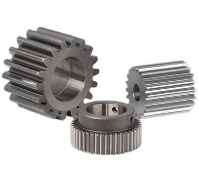 OEM การบดเครื่องจักรกลกลไสลินดริก เกียร์สเปอร์ความแม่นยําสูงสําหรับเครื่องมือเครื่องจักร CNC