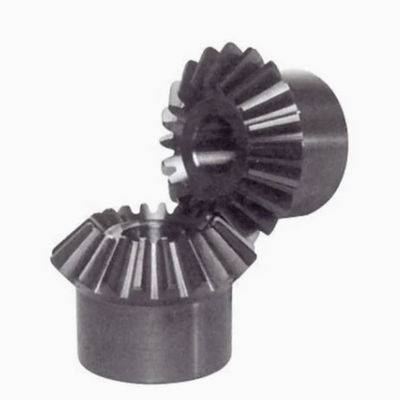 45 องศา Cone Gear สําหรับส่วนผสม Hard Steel Spur Bevel Pinion