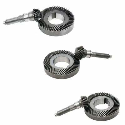 80 100 มุมการจับคู่เกียร์ 90 องศา บีเวลการขับเคลื่อนพินิโอนสําหรับ Micro Reducer