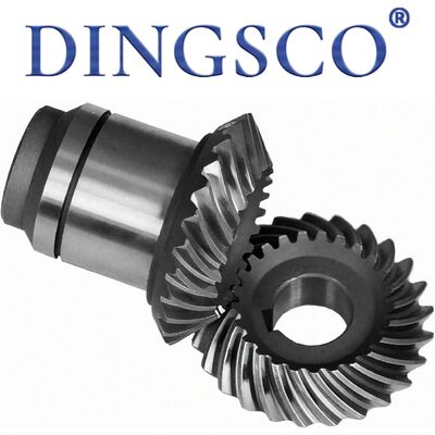 CNC Custom-Ground Reducer Gear Set สําหรับระบบส่งอุตสาหกรรมความแม่นยํา