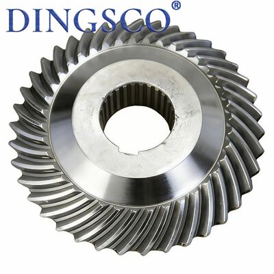 ปรับปรุงความละเอียดสูงที่แข็งกระชับฟันพื้นผิวกระโปรงวงกลม Spur Gear ส่วน